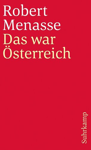 DAS WAR OSTERREICH