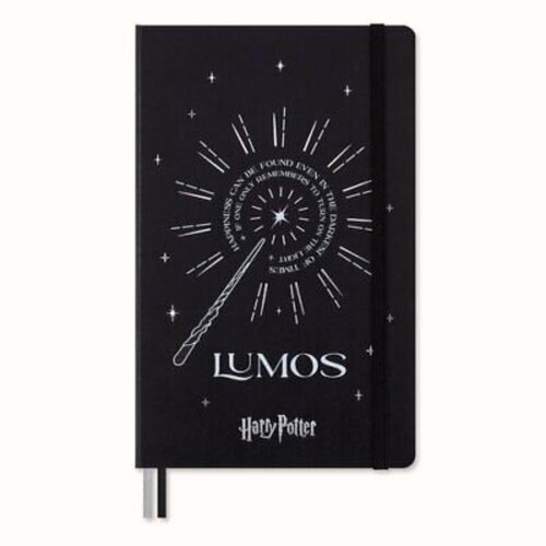 HARRY POTTER LUMOS NOTEBOOK LARGE RULED