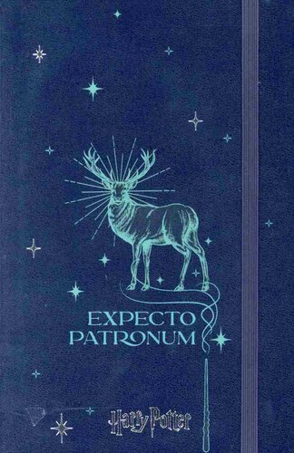 HARRY POTTER PATRONUM NOTEBOOK LARGE RULED